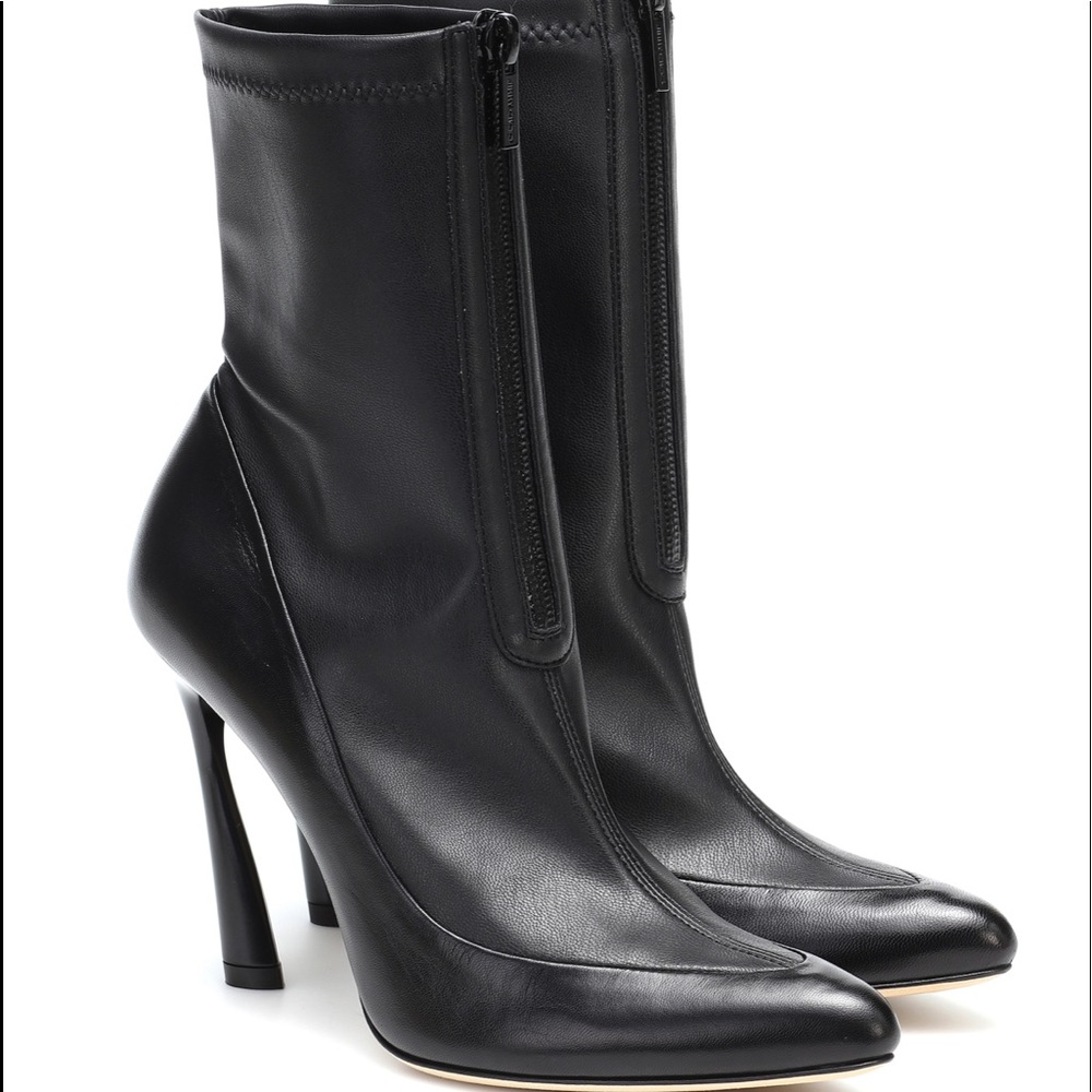 Jimmy Choo Brax 100 black heeled ankle boots 39.5 NWT - Picture 3 of 13